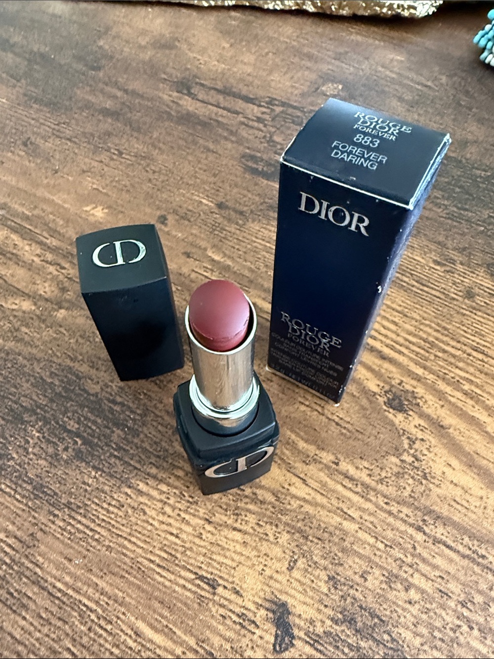 Dior Rouge Lipstick in 883 Forever Daring